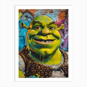 Shrek Art Print