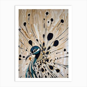 Peacock 3 Art Print