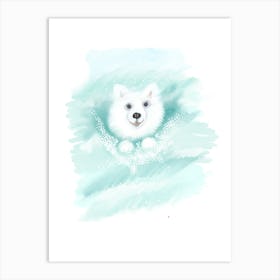 Daphne - A Very Wet Dog Story! Art Print