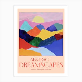 Abstract Dreamscapes Landscape Collection 34 Art Print