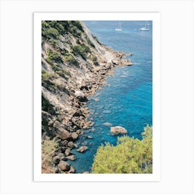 Coast Of Ibiza // Ibiza Nature & Travel Photography Art Print