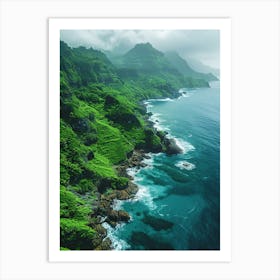 Hawaiian Landscape Art Print