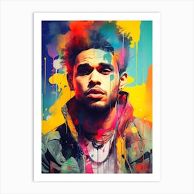 Chris Brown (3) Art Print
