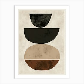 Port Elgin Stone Park Bauhaus Minimalist Art Print