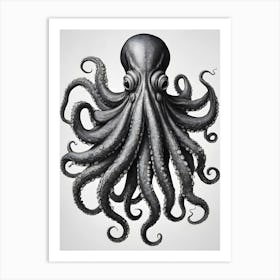 Octopus 6 Art Print