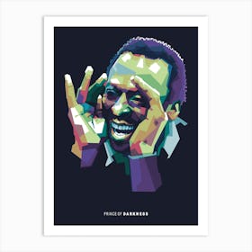 Miles Davis Pop Art WPAP Art Print