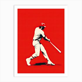 Baseball Player 3 1 Art Print