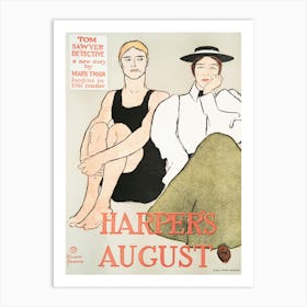 Harper's August Art Print