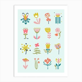 Flori5 Art Print