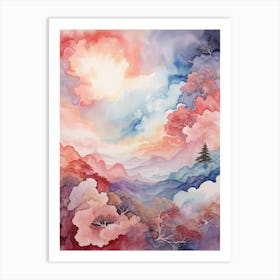 Azure Sky Art Print