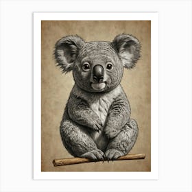 Koala Bear 8 Art Print