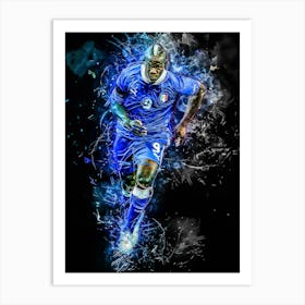 Balotelli Art Print