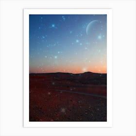 Stardust Sands Art Print