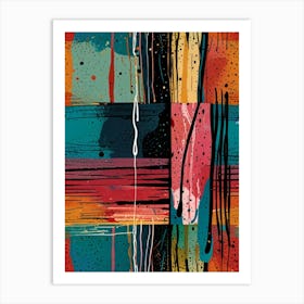 Abstract Painting 683 Art Print