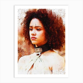 Missandei Game Of Thrones Painting Art Print