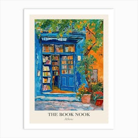 Athens Book Nook Bookshop 4 Poster Art Print