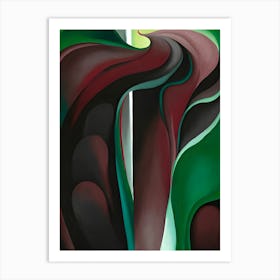 Georgia O'Keeffe - Jack-in-the-Pulpit No. IV, 1930 Art Print