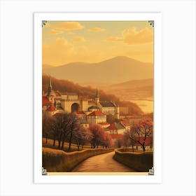 Czech Village 1 Art Print