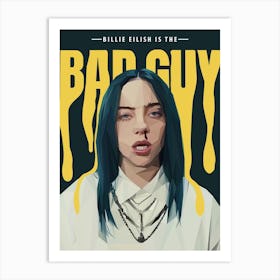 Billie eilish Art Print