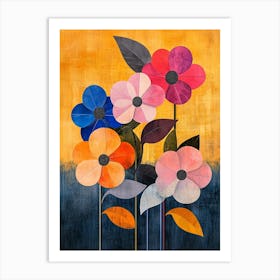 Flowers In A Vase 36 Art Print