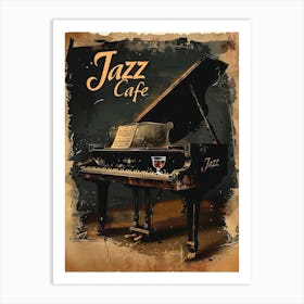 Jazz Cafe 12 Art Print