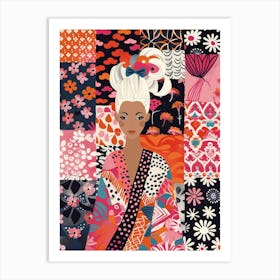 Asian Woman 54 Art Print