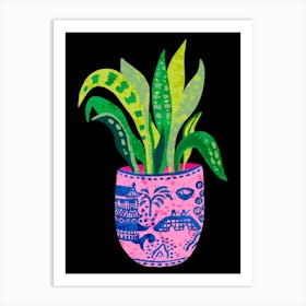 Wilow Pattern Plant Art Print