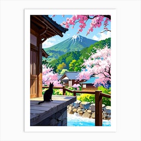 Asian Landscape 8 Art Print