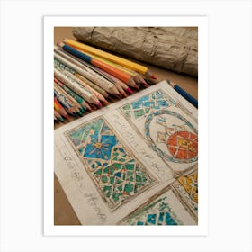 Islamic Art Art Print