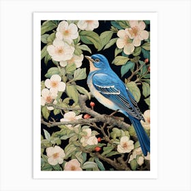 Bluebird In Blossom Art Print