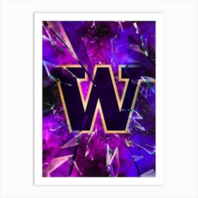 Washington Huskies 1 Art Print