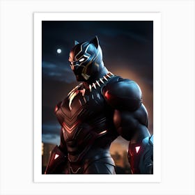 Black Panther Art Print