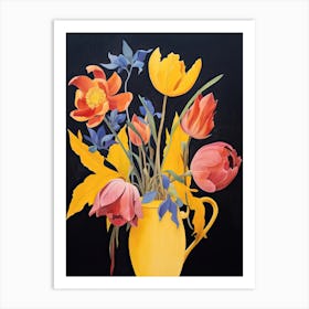 Yellow Tulips Art Print