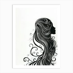 Portrait Of A Woman 173 Art Print