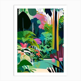 Nong Nooch Tropical Botanical Garden, 1, Thailand Abstract Still Life Art Print