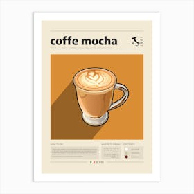Coffe Mocha Art Print