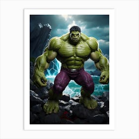 Incredible Hulk 9 Art Print