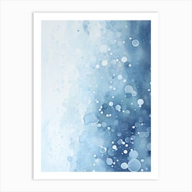 Water Splashes Art Print