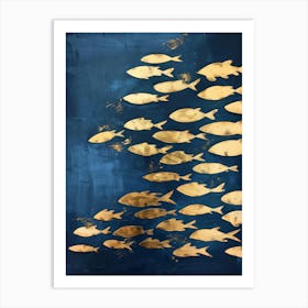 Gold Fish Art Print