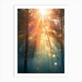 Fairy Forest 4 Art Print