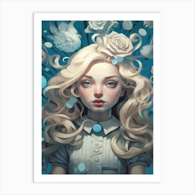 Alice In Wonderland Surreal 3 Art Print