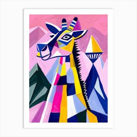 Giraffe 79 Art Print