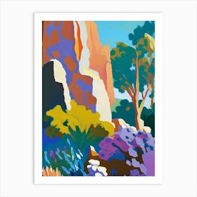 Garden Of The Gods, Usa Abstract Still Life Art Print