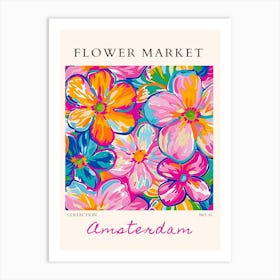 Flower Market 75 Póster