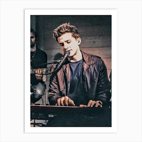 Charlie puth art  Art Print