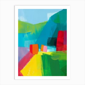 Abstract Landscape 15 Art Print