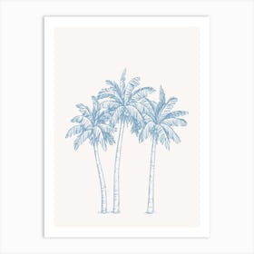 Palm Trees Art Print