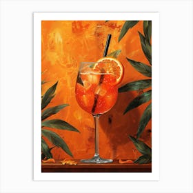 Aperol Spritz Art Print 228 Art Print