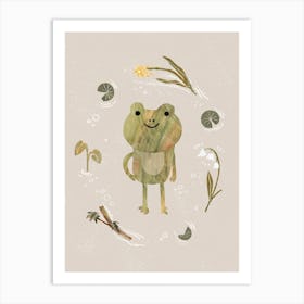 Frog Art Print