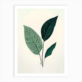 Green Leaves 2 Art Print